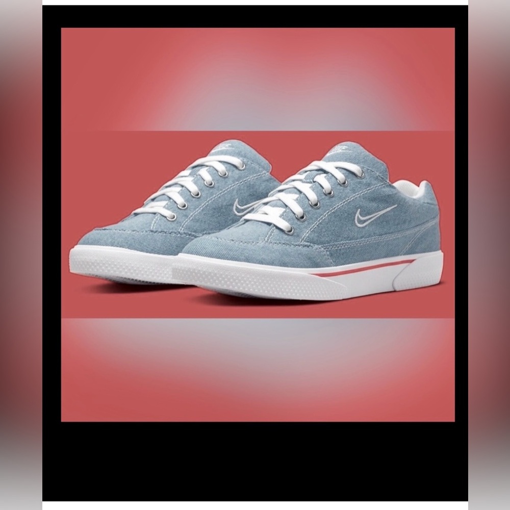 Nike GTS 97 Denim Sneakers Unisex Style DV2121-900 in Light Blue Women’s Size 9
